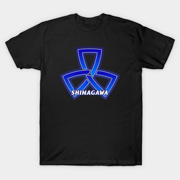 Shinagawa Ward of Tokyo Japanese Symbol T-Shirt by PsychicCat